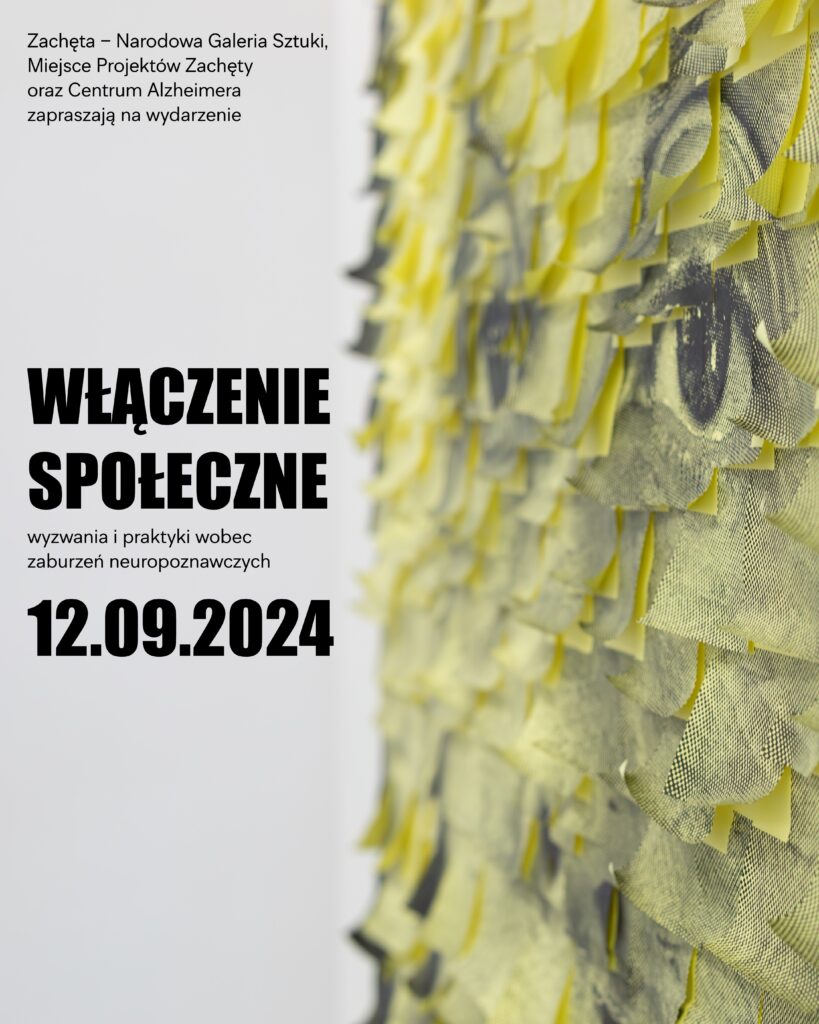 Zaproszenie sa spotkanie w Zachęta na 12.09.2024